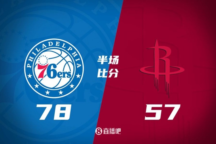 殘陣76人4人上雙半場領(lǐng)先火箭21分！伊森18分 杰倫-格林11中2