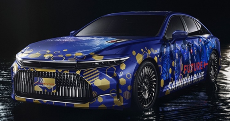 與車企聯(lián)動，日本足協(xié)與豐田汽車共同打造日本國家隊特別車型